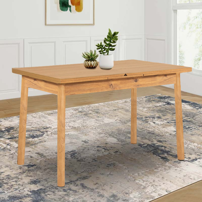 Τραπέζι Jemmy Megapap επεκτεινόμενο χρώμα atlantic pine 120/153x75x77εκ.