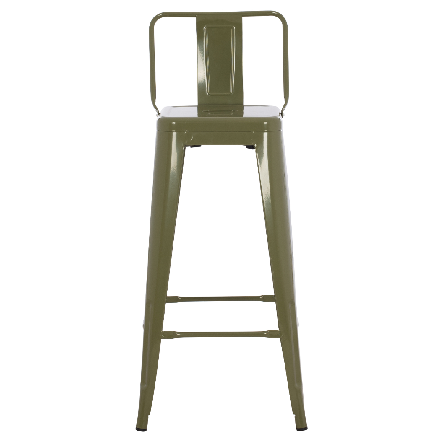 ΣΚΑΜΠΟ BAR ME ΠΛΑΤΗ ΜΕΤΑΛΛΙΚΟ MELITA-PRO HM8643.43 DARK OLIVE GREEN 42x42x100Υεκ. - Image 3