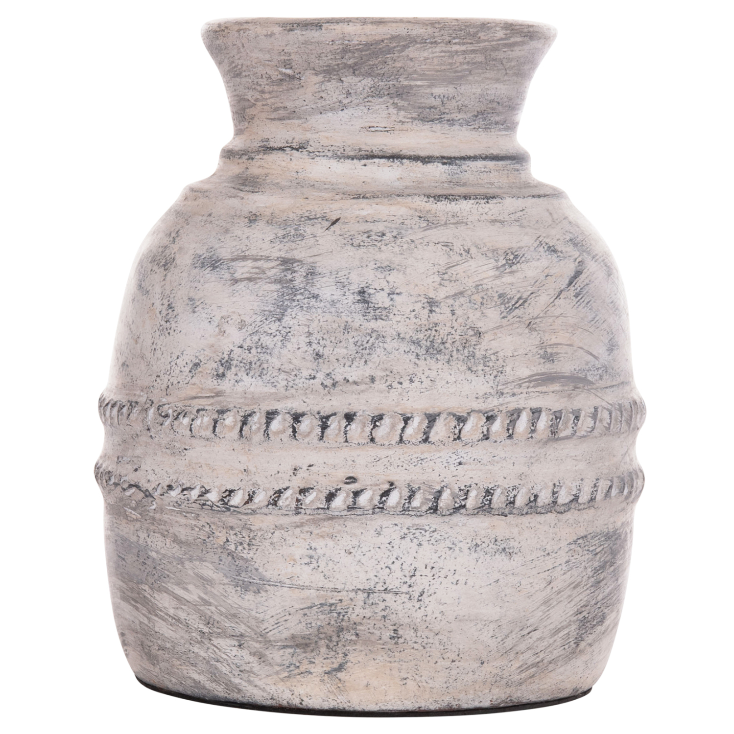 ΔΙΑΚΟΣΜΗΤΙΚΟ ΕΠΙΤΡΑΠΕΖΙΟ ΒΑΖΟ VERMO HM4393 ΤΕΡΑΚΟΤΑ ΣΕ ΑΝΟΙΧΤΟ ΓΚΡΙ Φ21x25Υεκ. - Image 3