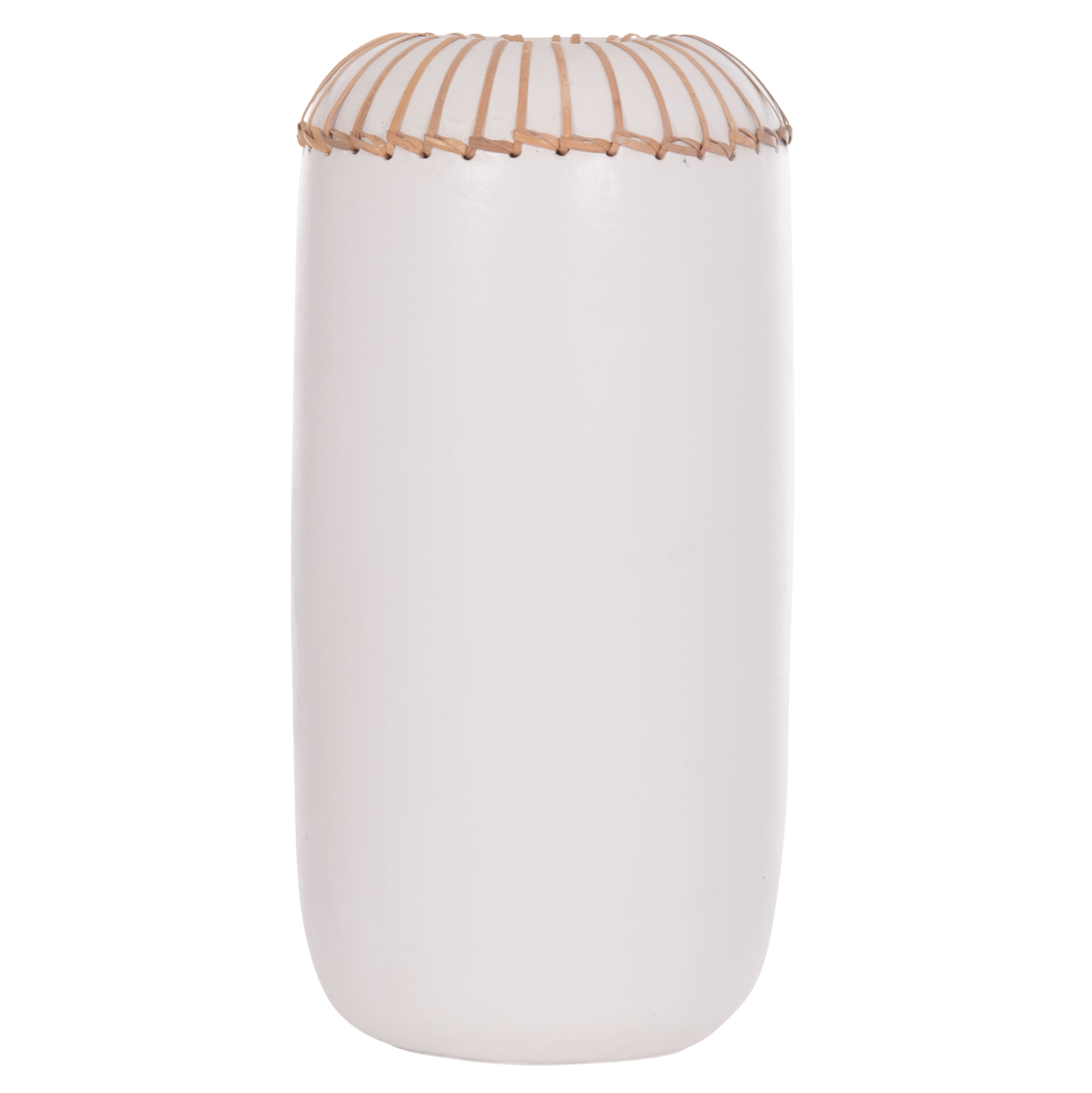 ΕΠΙΤΡΑΠΕΖΙΟ ΔΙΑΚΟΣΜΗΤΙΚΟ ΒΑΖΟ LENNOX HM4675.02S TΕΡΑΚΟΤΑ ΣΕ ΛΕΥΚΟ--Φ18x33Υεκ. - Image 3