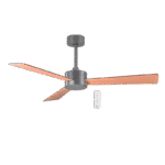 Ανεμιστήρας Οροφής 52'' 132CM PRCF-80619 Primo Γκρι-Καφέ 3Φτερά Με Τηλεχειριστήριο