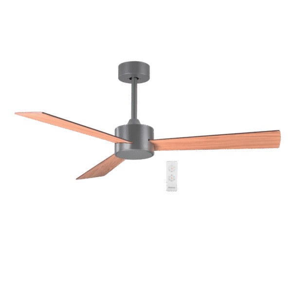 Ανεμιστήρας Οροφής 52'' 132CM PRCF-80619 Primo Γκρι-Καφέ 3Φτερά Με Τηλεχειριστήριο
