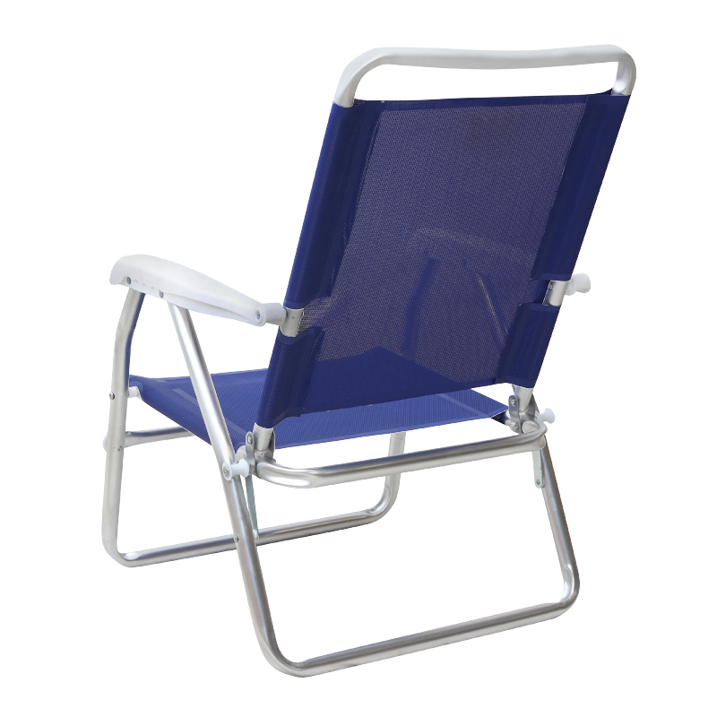 Καρεκλάκι παραλίας Alu Megapap αλουμινίου χρώμα μπλε 54x52x80εκ. - Image 2