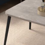 Τραπεζάκι σαλονιού Soul Megapap χρώμα γκρι ρετρό 90x55x41εκ.