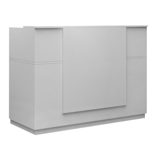 Γραφείο υποδοχής - reception Gemini Megapap χρώμα λευκό 180x70x110εκ. - Image 5