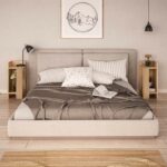 Κομοδίνο Elos Megapap σετ 2 τεμαχίων χρώμα sapphire oak 25x27x60εκ.