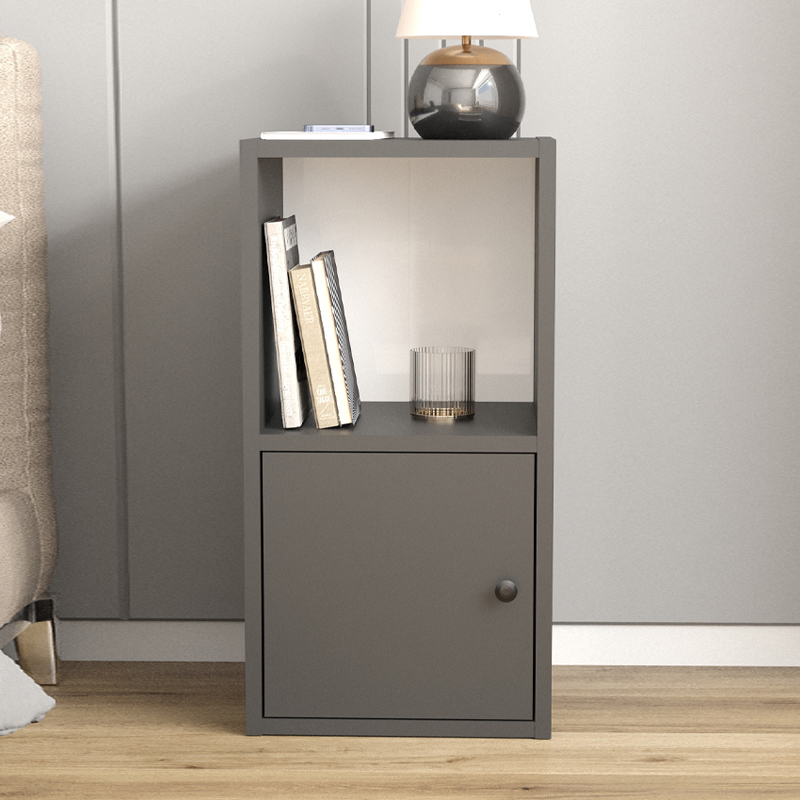 Κομοδίνο Vito Megapap χρώμα ανθρακί 34x30x66,4εκ. - Image 2