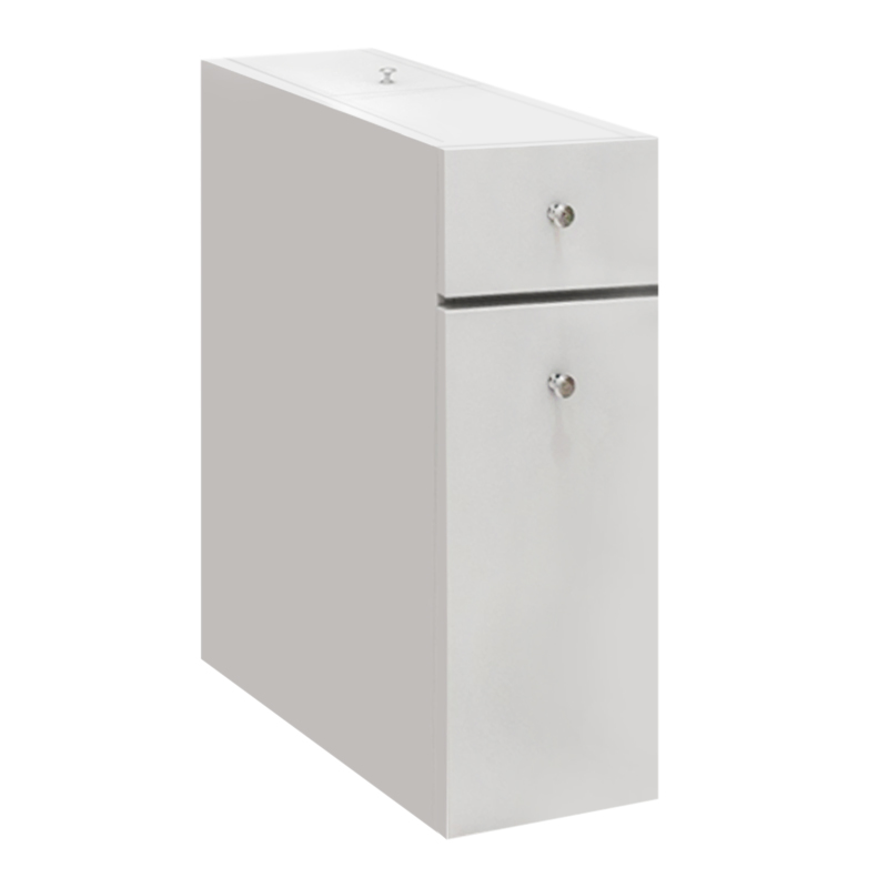 Ντουλάπι μπάνιου Calencia Megapap χρώμα λευκό 20x60x55εκ. - Image 2