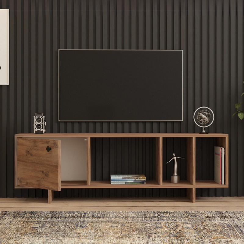 Έπιπλο τηλεόρασης Folsom Megapap χρώμα atlantic pine 140x29,9x45εκ. - Image 2