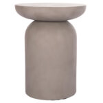 ΒΟΗΘΗΤΙΚΟ ΤΡΑΠΕΖΙ ANNA HM18160.03 FIBER CEMENT ΣΕ ΓΚΡΙ--Φ60x76Υεκ.