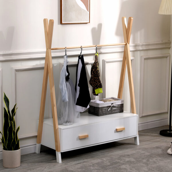 ΚΡΕΜΑΣΤΡΑ ΜΕ ΣΥΡΤΑΡΙΑ ΠΑΙΔΙΚH PASCHAL HM2491.03 ΜΕΛΑΜΙΝΗ-ΞΥΛΟ ΠΕΥΚΟΥ 80x40x130Υεκ - Image 2