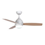 Ανεμιστήρας Οροφής PRCF-80520D Primo 48'' 120εκ. Με τηλεχειριστήριο 1 Φως LED 3Φτερά Λευκός