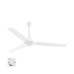 Ανεμιστήρας Οροφής PRCF-80637 Primo 56'' 140εκ. Βιομηχ/κός 3 Φτερά Λευκός