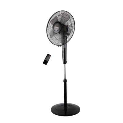 Ανεμιστήρας Ορθοστάτης PRSF-80505 Primo 16'' 40εκ. Με Τηλεχειριστήριο 5Φτερά Μαύρος