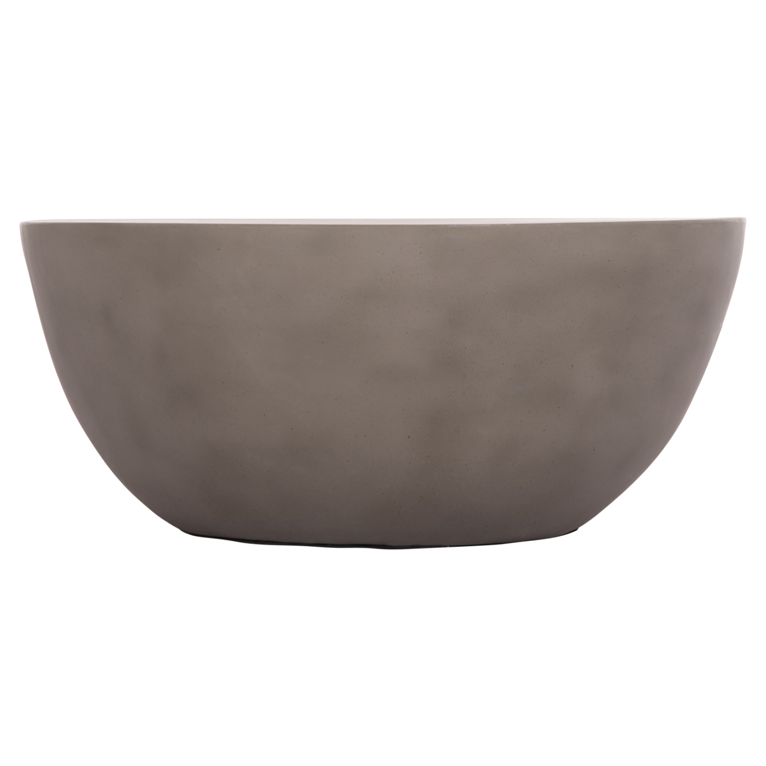 ΤΡΑΠΕΖΙ ΣΑΛΟΝΙΟΥ ΣΤΡΟΓΓΥΛΟ ALLAN HM18162.03 FIBER CEMENT ΣΕ ΓΚΡΙ--Φ92x49Υεκ. - Image 3