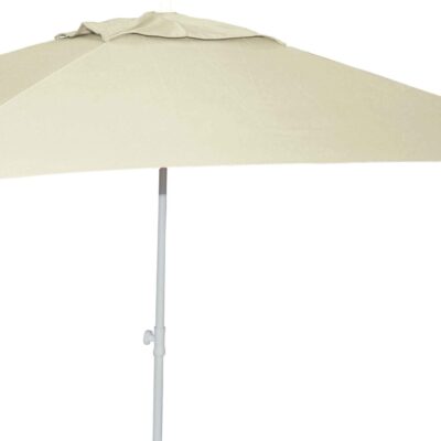 Velco ΟΜΠΡΕΛΑ ΒΕΡΑΝΤΑΣ-ΚΗΠΟΥ-ΘΑΛΑΣΣΗΣ ΕΚΡΟΥ 2x2m  ΜΕΤΑΛΛΙΚΗ ΜΕ ΜΕΤΑΛΛΙΚΟ ΠΥΡΟ