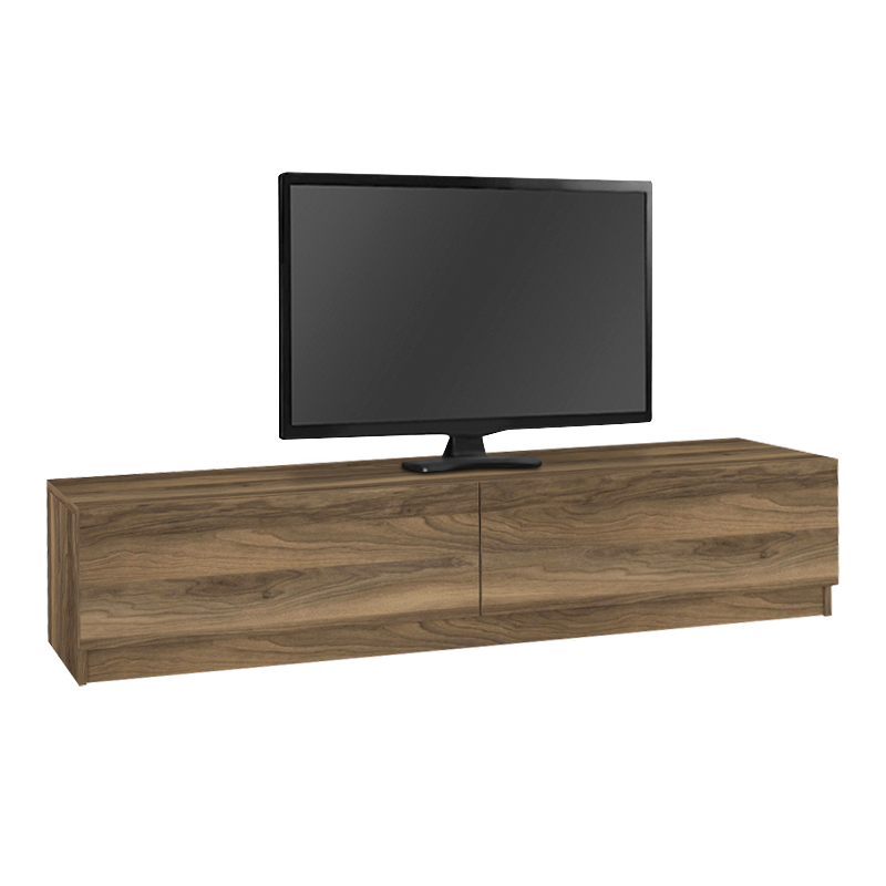 Έπιπλο τηλεόρασης Ahenk Megapap χρώμα καρυδί 160x31,3x32,9εκ. - Image 3