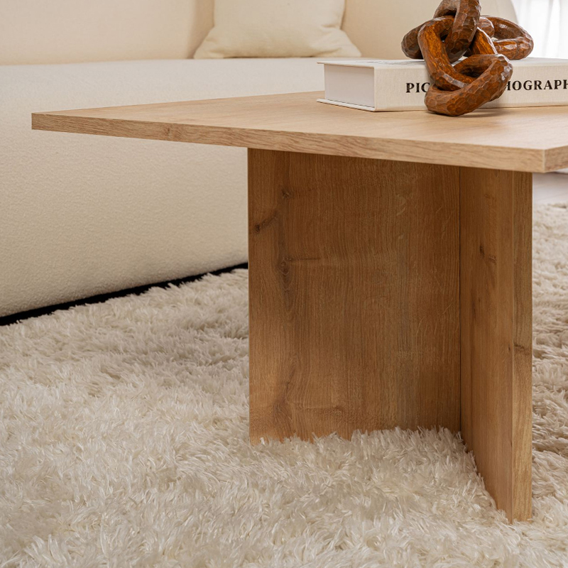 Τραπεζάκι σαλονιού Sabin Megapap χρώμα sapphire oak 119x60x40εκ. - Image 3