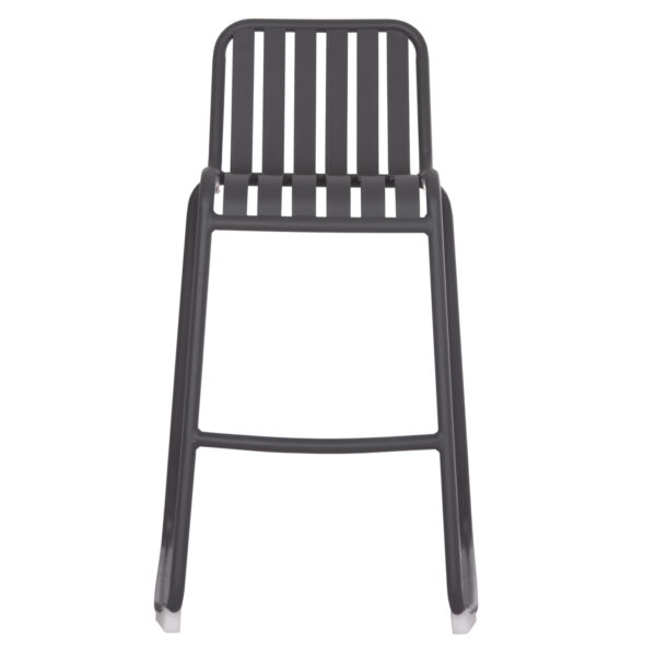 ΣΚΑΜΠΟ ΜΠΑΡ ΑΛΟΥΜΙΝΙΟΥ RACHEL HM6341.01 ΓΚΡΙ 47x56,5x98,5Υεκ. - Image 3