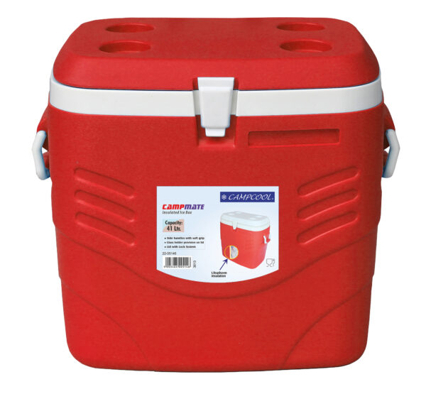 CAMPCOOL ΨΥΓΕΙΟ ΦΟΡΗΤΟ 40 Lt. ΜΕ ΧΕΡΟΛΑΒΕΣ  ΜΕΤΑΦΟΡΑΣ - Image 3