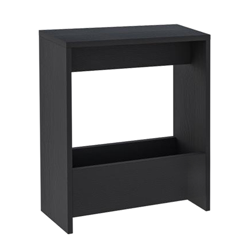 Τραπεζάκι βοηθητικό Simpi Megapap χρώμα black wood 55x20x60εκ. - Image 2