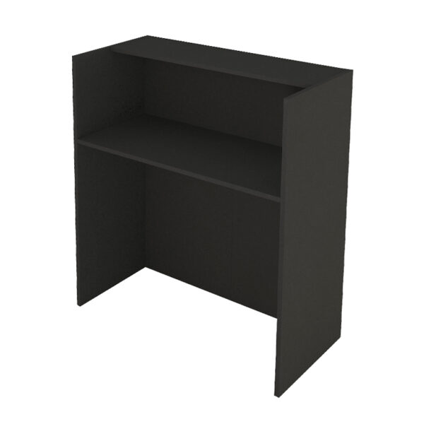 Γραφείο υποδοχής - reception Aloha Megapap με LED χρώμα ανθρακί - sepet oak 95,5x40x110,3εκ. - Image 7