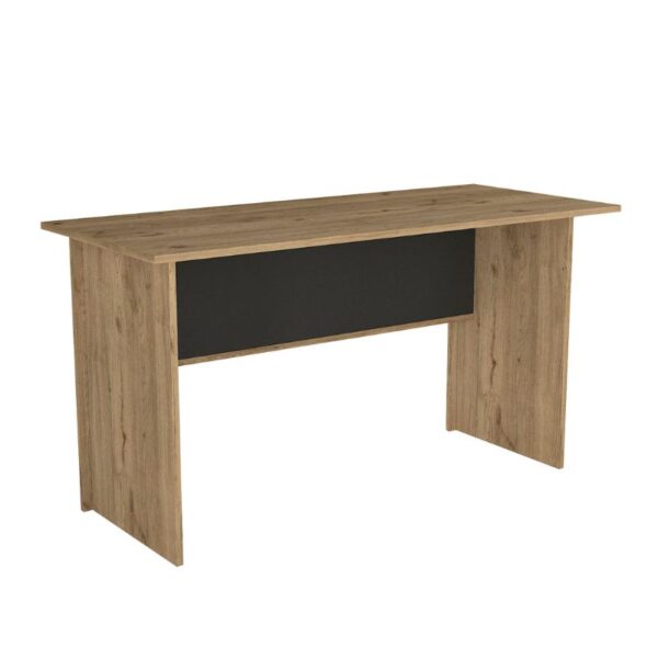 Γραφείο εργασίας Nika Megapap χρώμα sepet oak - ανθρακί 140x60x75εκ. - Image 6