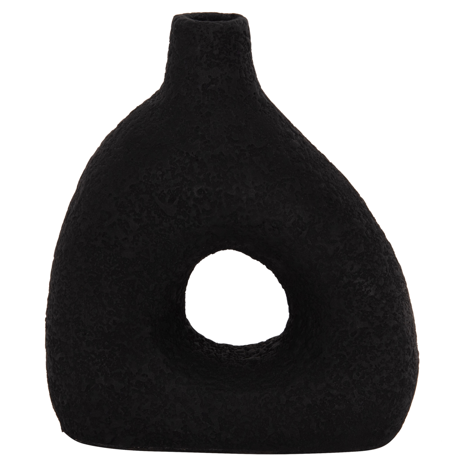 ΕΠΙΤΡΑΠΕΖΙΟ ΔΙΑΚΟΣΜΗΤΙΚΟ ΒΑΖΟ DECANT HM4667.01Μ ΤΕΡΑΚΟΤΑ ΣΕ ΜΑΥΡΟ--17x6.5x20Υεκ. - Image 3