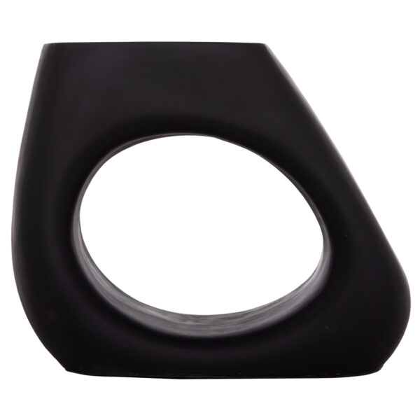ΣΚΑΜΠΟ ΣΑΛΟΝΙΟΥ LANS HM4691.01 FIBER CEMENT ΣΕ ΜΑΥΡΟ--58x28x45.5Υεκ. - Image 3