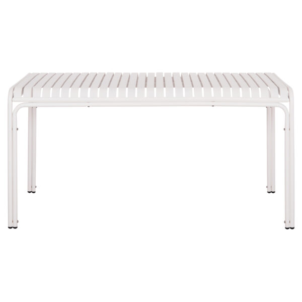 ΤΡΑΠΕΖΙ ΑΛΟΥΜΙΝΙΟΥ RACHEL HM6339.02 ΛΕΥΚΟ 150x80x75Υεκ. - Image 3
