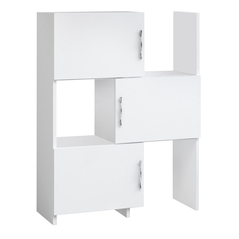 Ντουλάπι κουζίνας - μπάνιου Anna Megapap χρώμα λευκό 65x31,5x89,8εκ. - Image 4