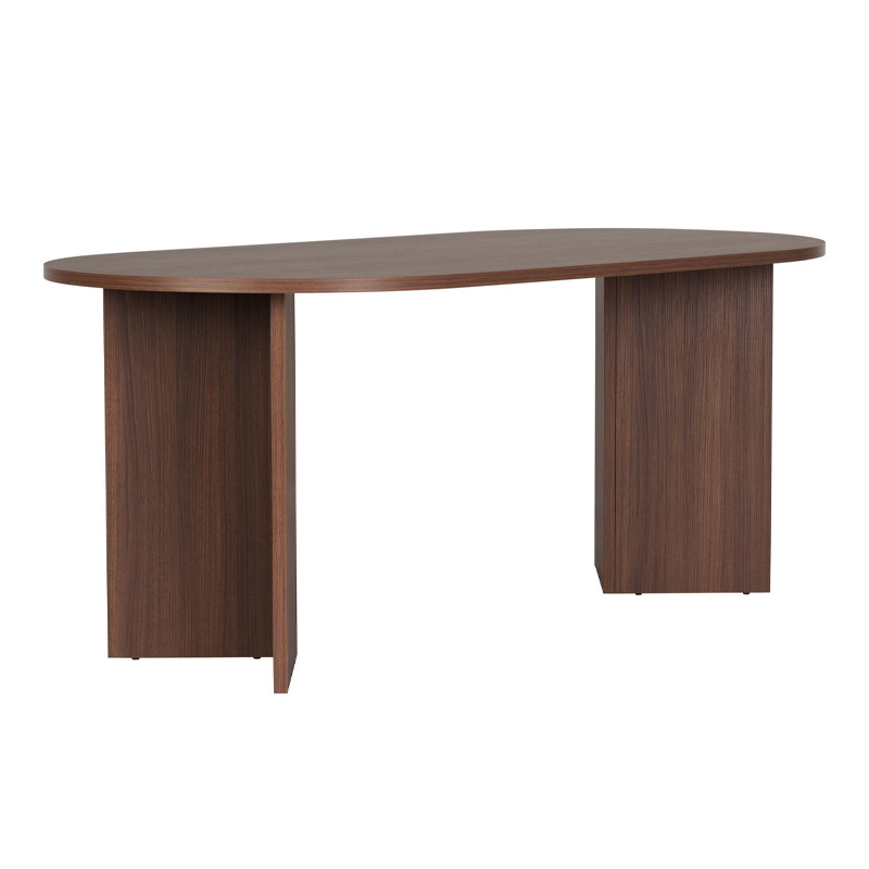 Τραπέζι Sablin Megapap χρώμα καρυδί 180x89,5x75εκ. - Image 2