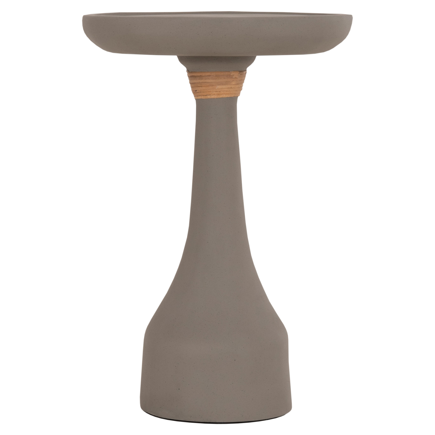 ΒΟΗΘΗΤΙΚΟ ΤΡΑΠΕΖΙ ΓΙΑ ΛΑΜΠΑΤΕΡ TORG HM18170.03 FIBER CEMENT ΓΚΡΙ Φ41x62Υεκ. - Image 3