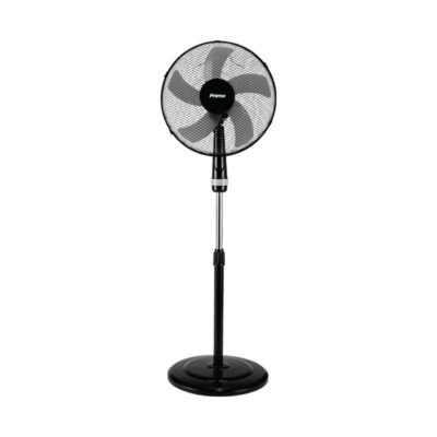 Ανεμιστήρας Ορθοστάτης 16'' 40CM PRSF-80448 Primo Μαύρος-Γκρι 5Φτερά 50W