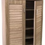 VELCO Pro Systems ΠΑΠΟΥΤΣΟΘΗΚΗ ΜΕ ΔΥΟ  ΠΟΡΤΕΣ, ΣΥΡΤΑΡΙ & 5 ΡΑΦΙΑ ΑΠΟΘΗΚΕΥΣΗΣ 68x32x98 cm ΣΦΕΝΔΑΜΟΣ
