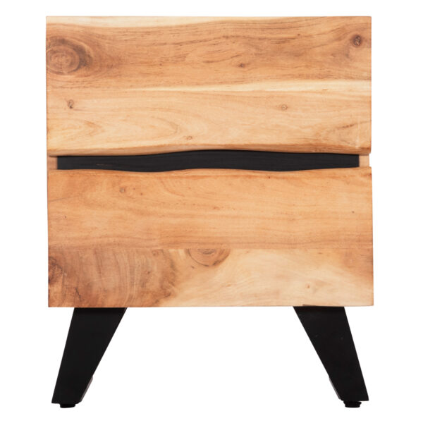 ΚΟΜΟΔΙΝΟ ALICIA HM8360.11 ΑΠΟ ΜΑΣΙΦ ΞΥΛΟ ΑΚΑΚΙΑΣ 45x35x56Yεκ. - Image 3