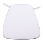 ΜΑΞΙΛΑΡΙ TIFFANYS HM8058.41FC ΜΕ ΥΦΑΣΜΑ WATER REPELLENT ΛΕΥΚΟ 43,5x40x3Υεκ.