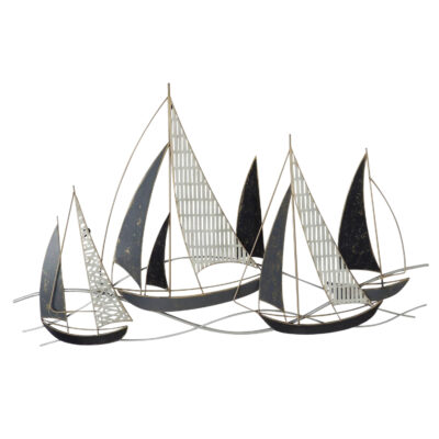 ΜΕΤΑΛΛΙΚΟ ΔΙΑΚΟΣΜΗΤΙΚΟ ΤΟΙΧΟΥ HM7160 ΑΝΘΡΑΚΙ ΛΕΥΚΟ ΧΡΥΣΟ 91x3x55Y εκ.