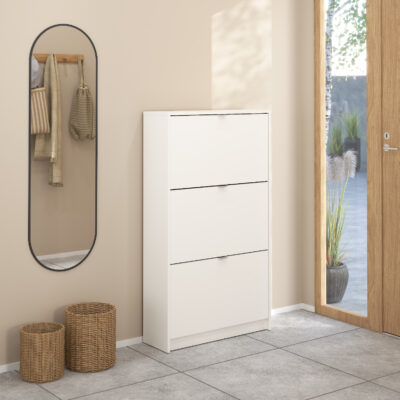 Shoes παπουτσοθήκη με 3 πτυσσόμενες πόρτες ( έως 18 ζευγάρια παπούτσια )  70