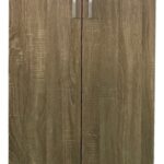 VELCO Pro Systems ΠΑΠΟΥΤΣΟΘΗΚΗ  ΜΕ ΔΥΟ ΠΟΡΤΕΣ - 6  ΡΑΦΙΑ ΑΠΟΘΗΚΕΥΣΗΣ - ΑΕΡΙΖΟΜΕΝΗ ΠΛΑΤΗ 60x32x122 εκ ΣΦΕΝΔΑΜΟΣ