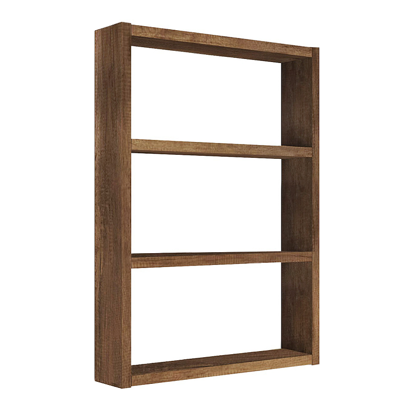 Ραφιέρα τοίχου Prena Megapap χρώμα καρυδί 43,2x9x60εκ. - Image 2