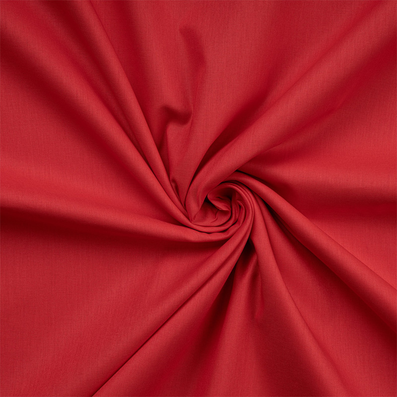 Σεντόνι Tonne Cotton Box Διπλό (240x260) χρώμα κόκκινο - Image 2