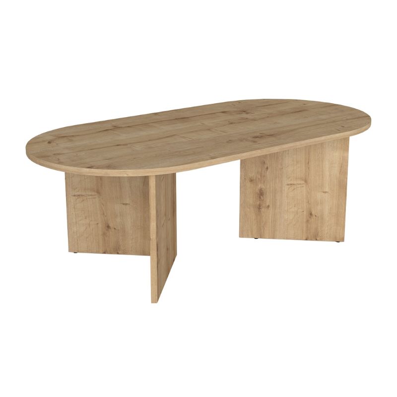 Τραπεζάκι σαλονιού Cortado Megapap χρώμα sapphire oak 120x60x39,6εκ. - Image 4