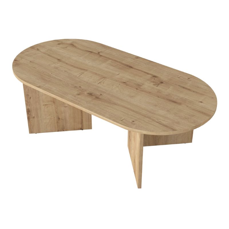 Τραπεζάκι σαλονιού Cortado Megapap χρώμα sapphire oak 120x60x39,6εκ. - Image 5