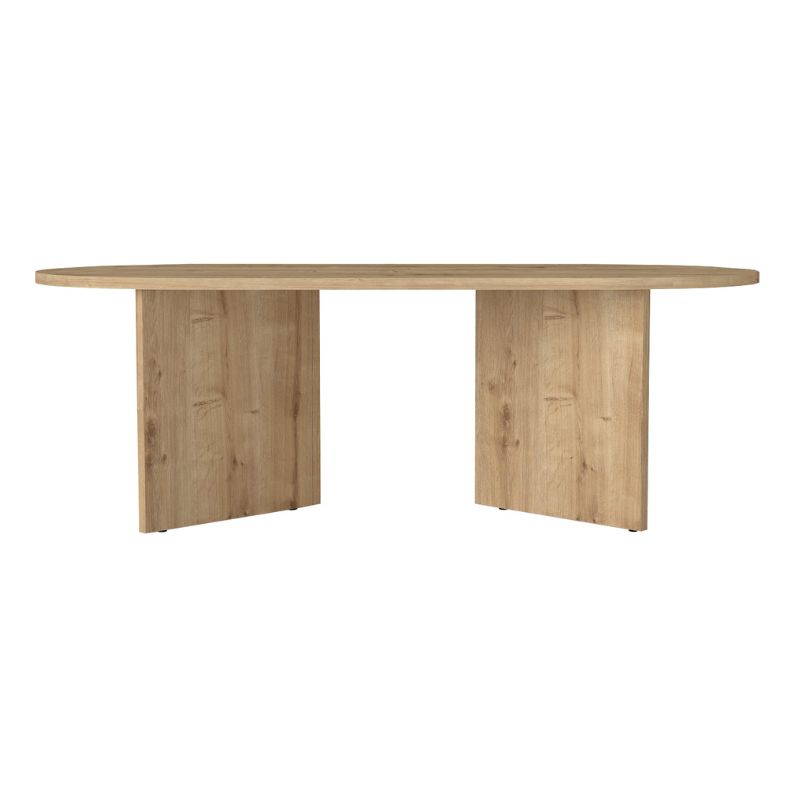 Τραπεζάκι σαλονιού Cortado Megapap χρώμα sapphire oak 120x60x39,6εκ. - Image 6