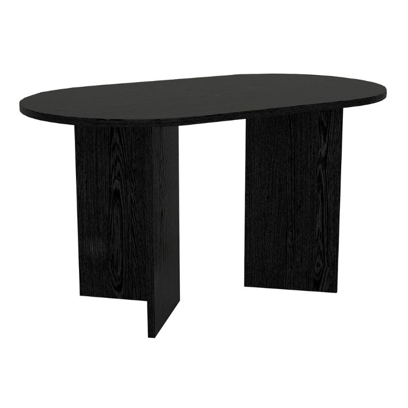 Τραπέζι Cortado Megapap χρώμα sencron black 138x80x75εκ. - Image 4