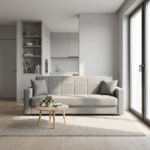 Sebastian καναπές κρεβάτι με αποθηκευτικό χώρο 210x78εκ. Γκρι ανοιχτό