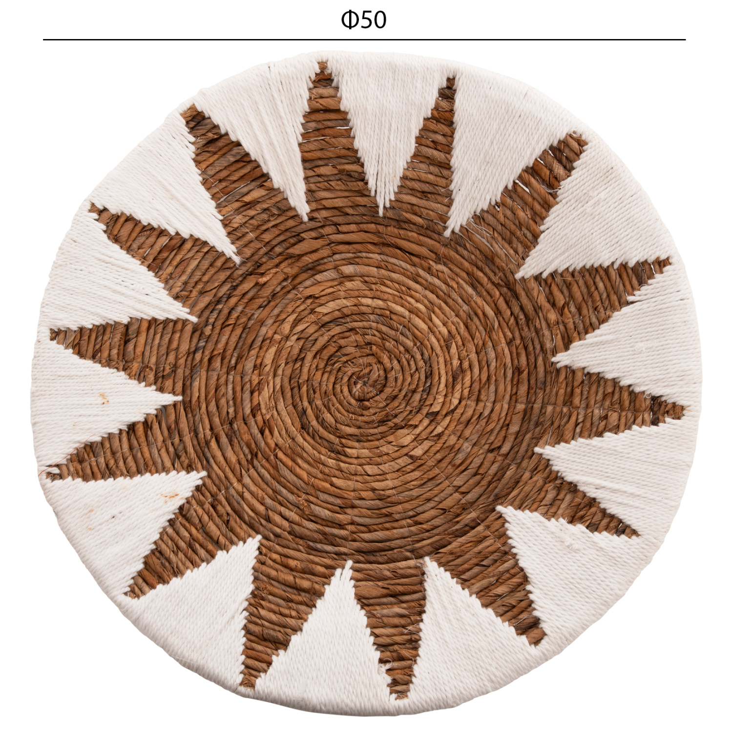 ΔΙΑΚΟΣΜΗΤΙΚΟ ΤΟΙΧΟΥ ΣΕΤ 3 ΤΜΧ ΣΤΡΟΓΓΥΛΑ ΑΠΟ ΨΑΘΑ HM9481 - Image 2