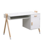 ΓΡΑΦΕΙΟ ΠΑΙΔΙΚΟ PASCHAL HM2496.03 ΜΕΛΑΜΙΝΗ-ΞΥΛΟ ΠΕΥΚΟΥ 120x55x75Υεκ