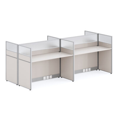 ΣΤΑΘΜΟΣ ΕΡΓΑΣΙΑΣ 4 ΘΕΣΕΩΝ ΣΕΙΡΑ NEWLINE HM18288 ΜΕΛΑΜΙΝΗ ΚΡΕΜ 249x123x110Υεκ